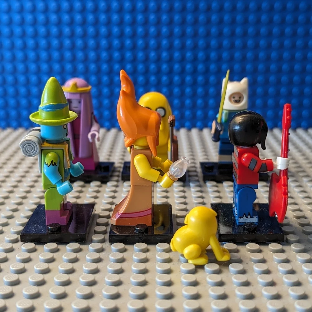 6 Minifigures- Adventure Time Anime Building Block Toy Action Figure - Picture 4 of 5